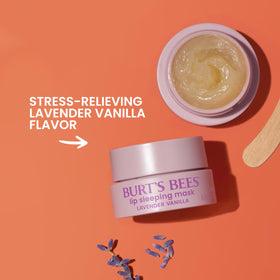 Burt's Bees Lavender Vanilla Lip Sleeping Mask packaging