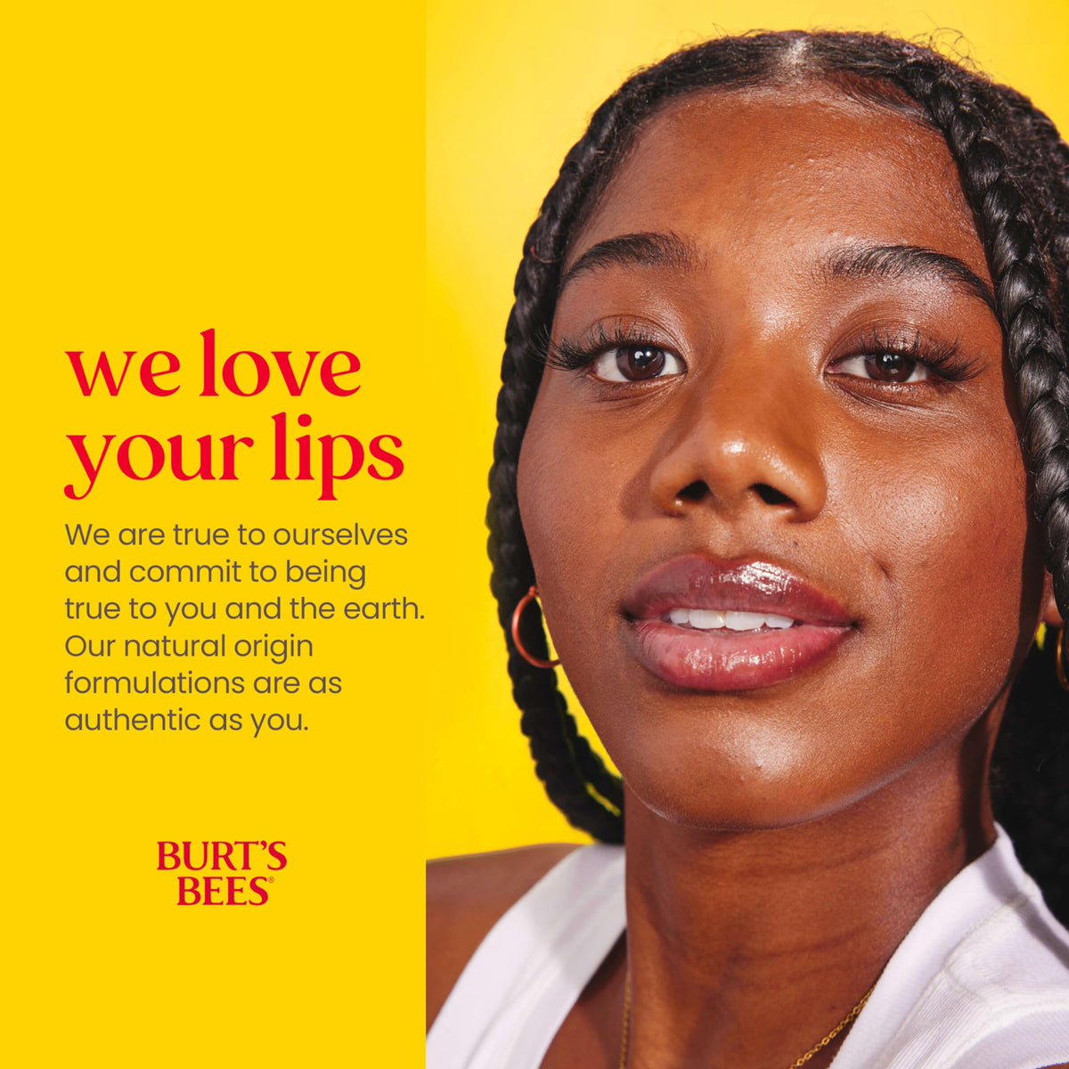Burt's Bees Lip Balm pack with twelve tubes displayed
