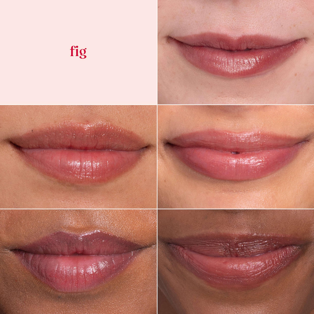 Burt's Bees Lip Shimmer Nude Collection all three tubes together