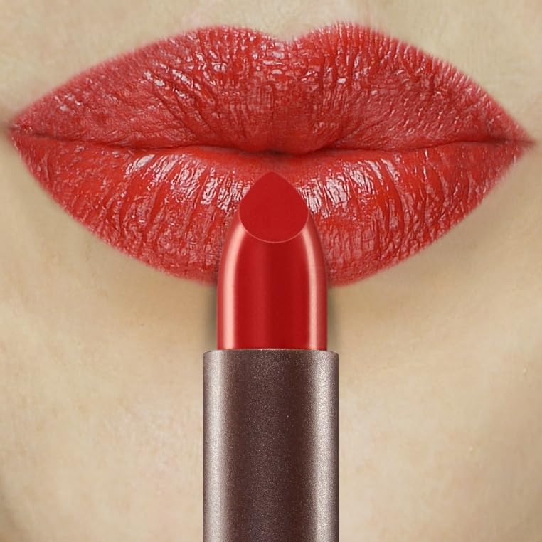 Burt's Bees Lipstick Scarlet Soaked with other lipstick shades