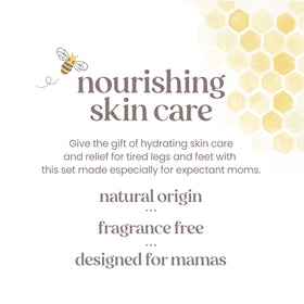 Burt's Bees Mama Gift Set tin with open lid