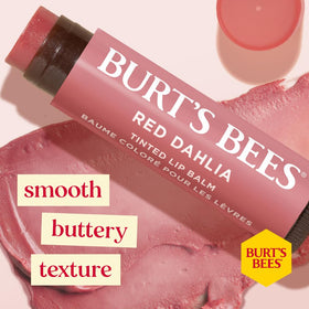 Burt's Bees Mistletoe Kiss Lip Balm in festive setting