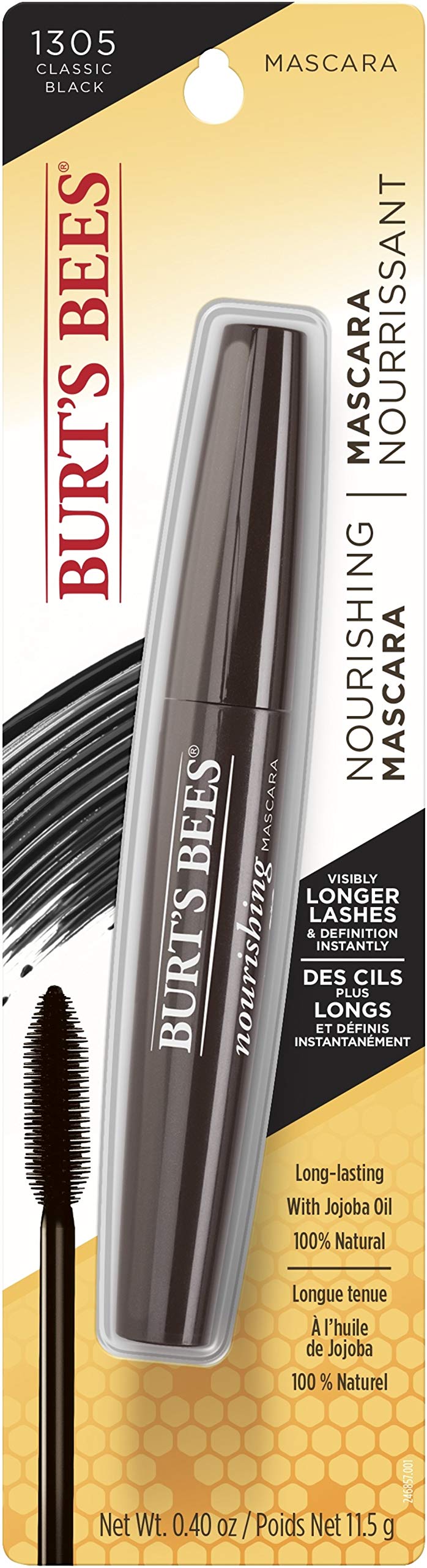 Burt's Bees nourishing mascara with natural ingredients