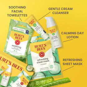 Burt's Bees Refreshing Sheet Mask front view