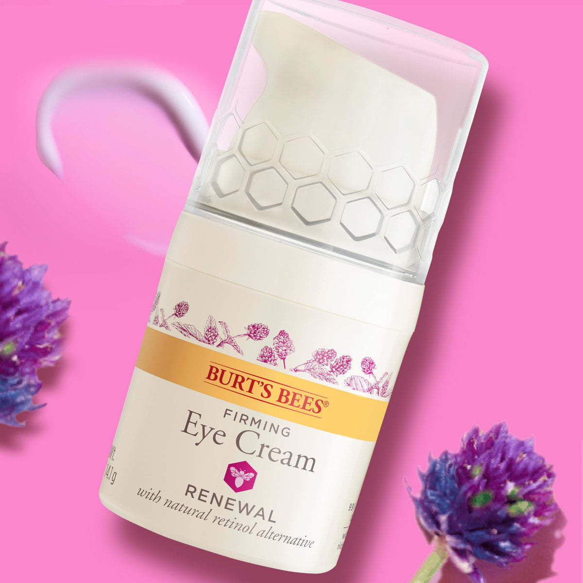 Burt's Bees Renewal Firming Eye Cream with natural ingredients