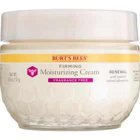 Burt's Bees Renewal Firming Moisturizing Face Cream 1.8 oz tub front view