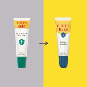 Burt's Bees Rescue Lip Relief tube with shea butter and echinacea