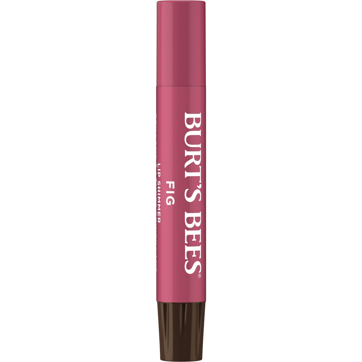 Burt's Bees Shimmer Lip Tint Fig close-up of packaging