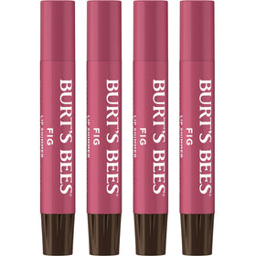 Burt's Bees Shimmer Lip Tint Set 4-Pack Fig front view