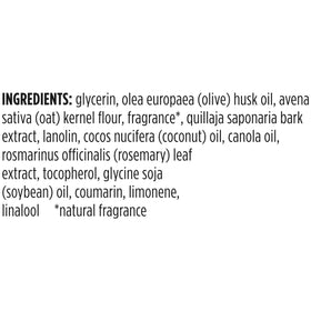 Burt's Bees Softening Foot Cream ingredients list