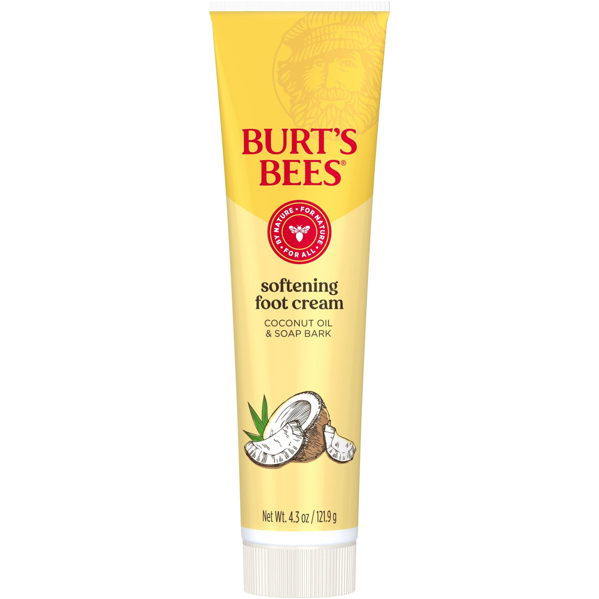 Burt's Bees Softening Foot Cream with coconut oil and rosemary