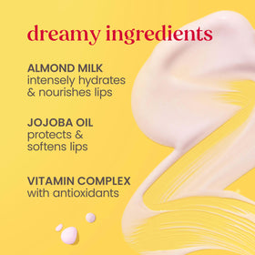 Burt's Bees Sweet Strawberry Lip Milk texture on skin