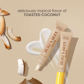Burt's Bees Toasted Coconut Lip Milk packaging details