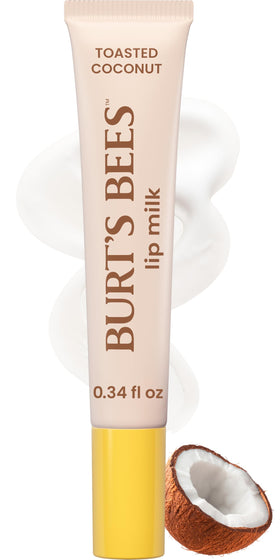 Burt's Bees Toasted Coconut Lip Milk tube front view