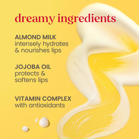 Burt's Bees Toasted Coconut Lip Milk with almonds