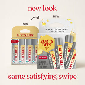 Burt's Bees Ultra Conditioning Lip Balm tube close-up