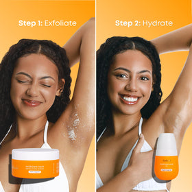 Bushbalm 2-Step Ingrown Hair Routine packaging front view