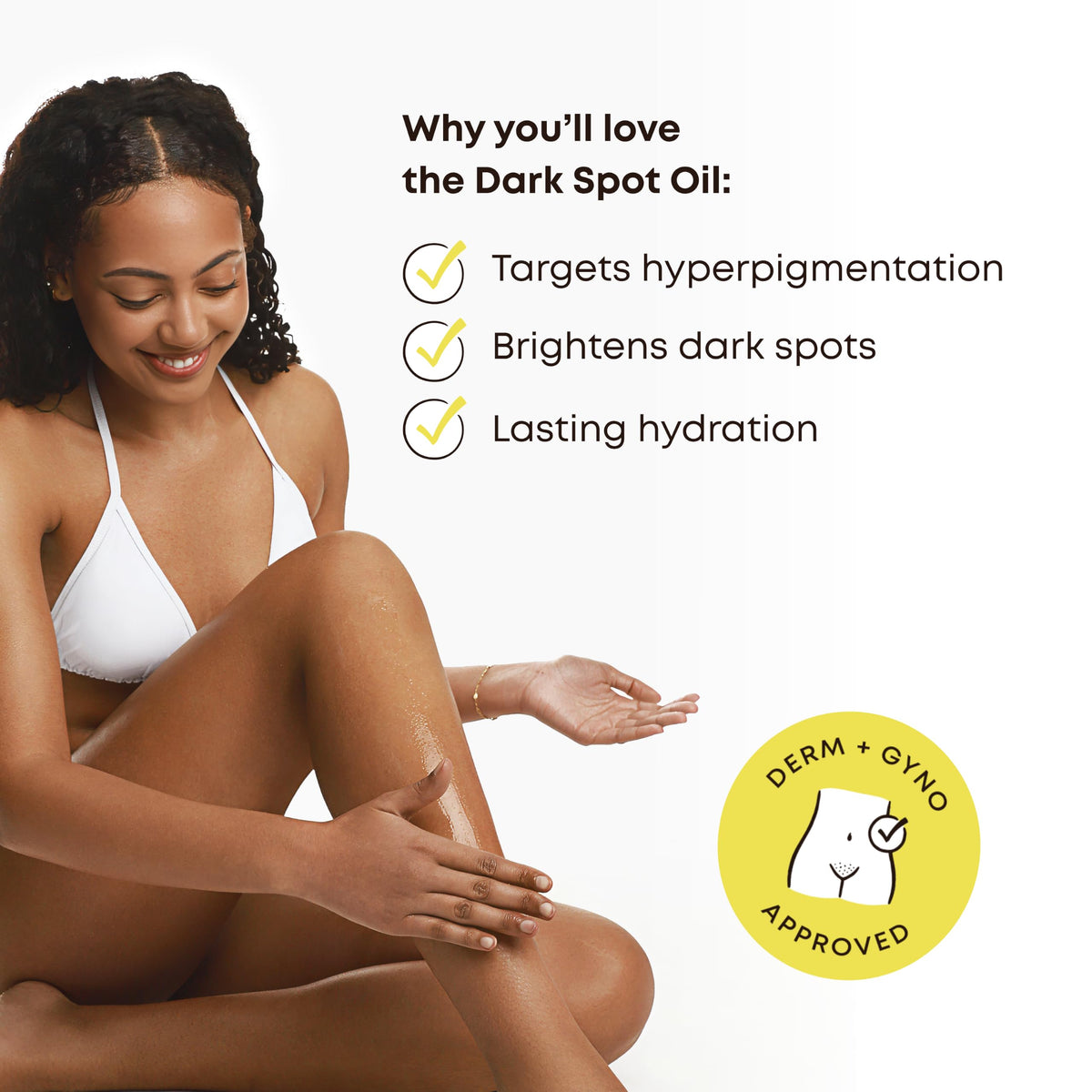 Bushbalm Dark Spot Oil Bermuda 30ml bottle with dropper