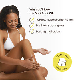Bushbalm Dark Spot Oil Bermuda 30ml bottle with dropper