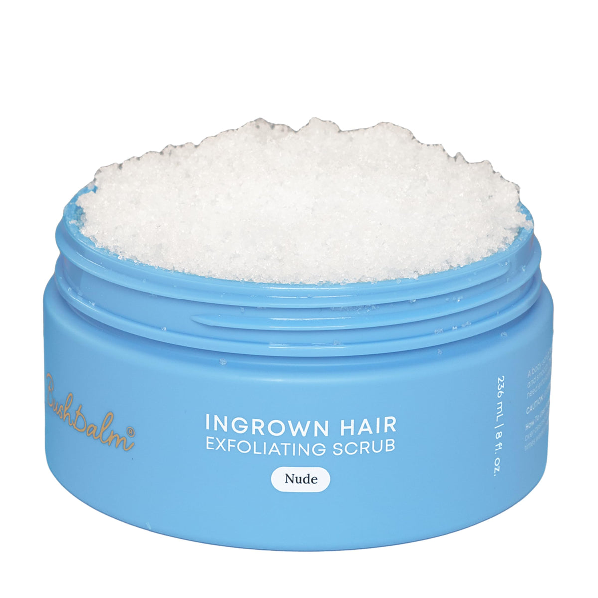 Bushbalm Ingrown Hair Exfoliating Body Scrub 236ml front view