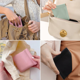 BUSOHA Small Makeup Bags in handbag for easy access