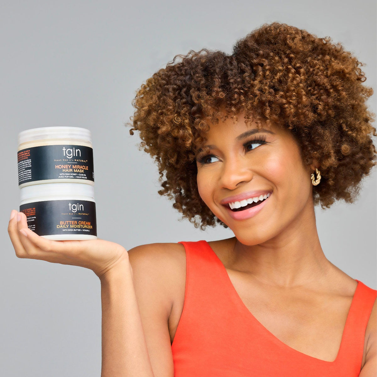 Butter Cream Daily Moisturizer and Honey Miracle Hair Mask duo packaging