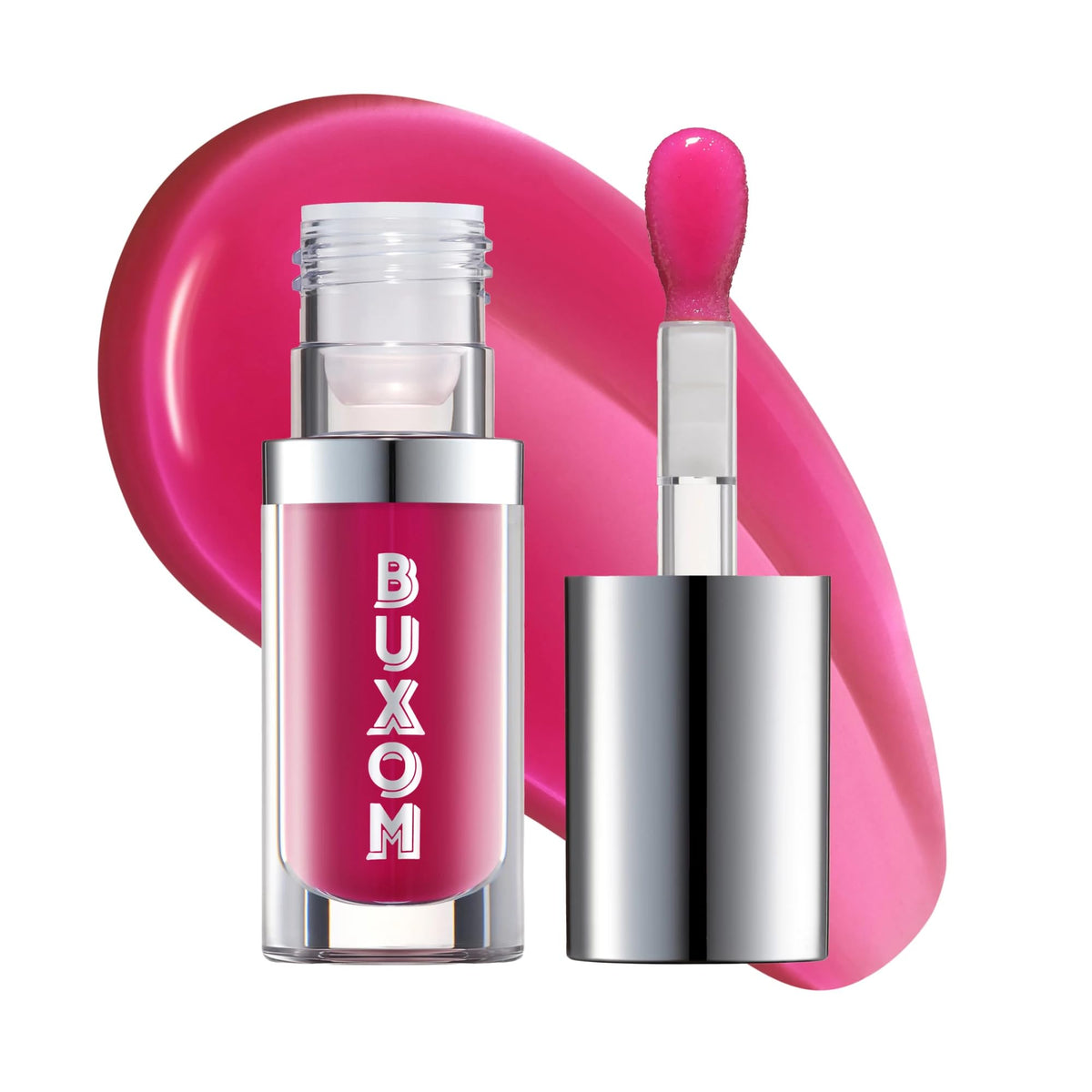 Buxom Full-On Glossy Lip Oil Berry Blast front view