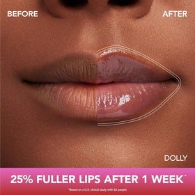Buxom Full-On Glossy Lip Oil Berry Blast lifestyle shot