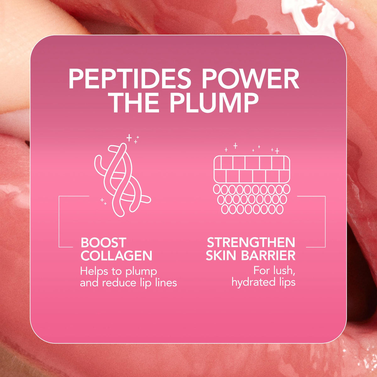 Buxom Full-On Plumping Lip Cream Gloss Dolly in a makeup setup