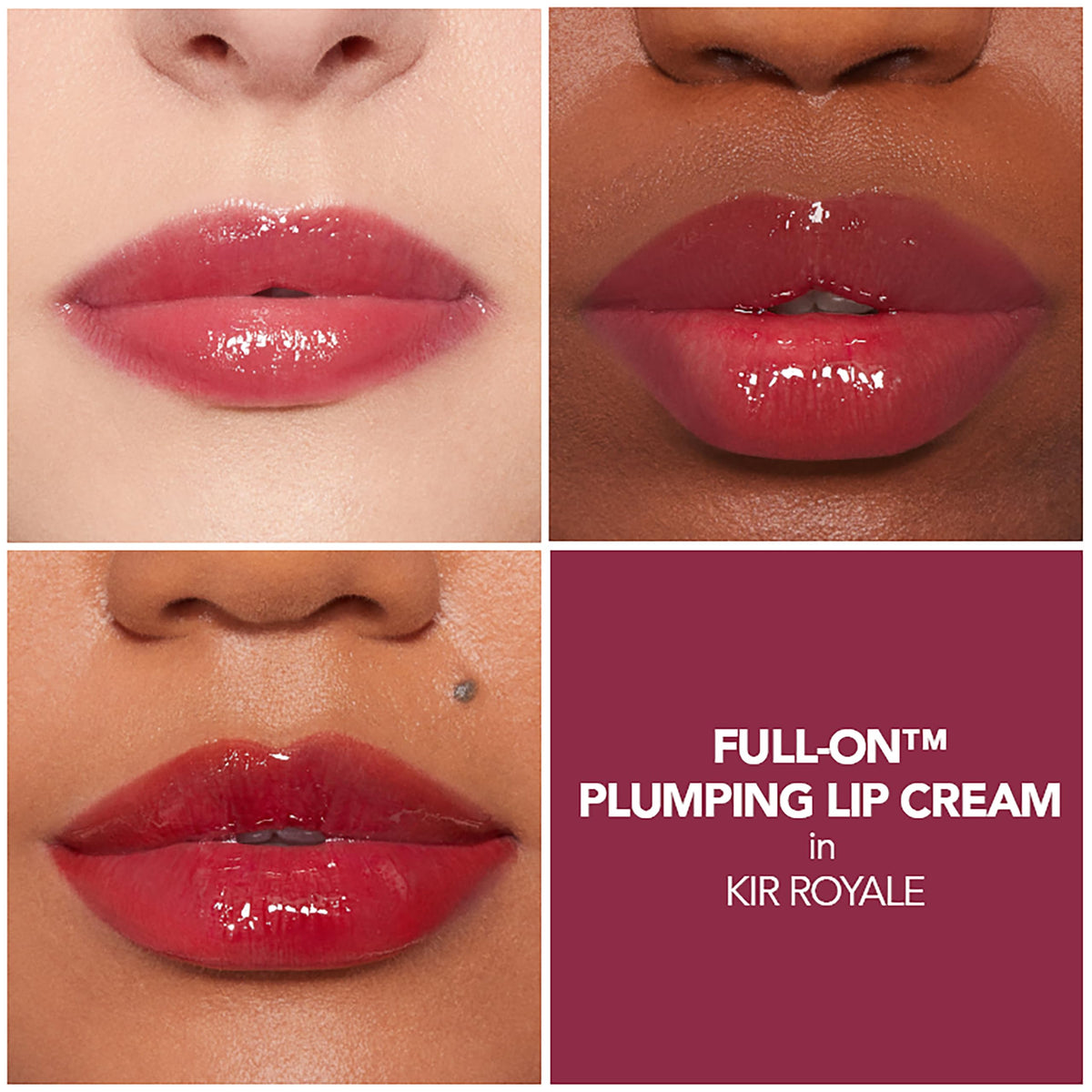 Buxom Full-On Plumping Lip Cream Gloss Kir Royale packaging