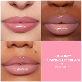 Buxom Full-On Plumping Lip Cream Gloss Pink Lady applicator