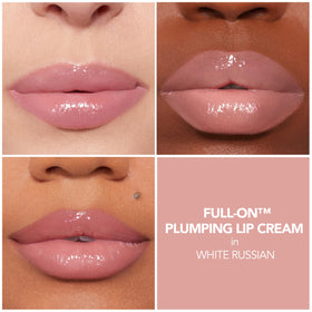 Buxom Full-On Plumping Lip Cream Gloss White Russian packaging