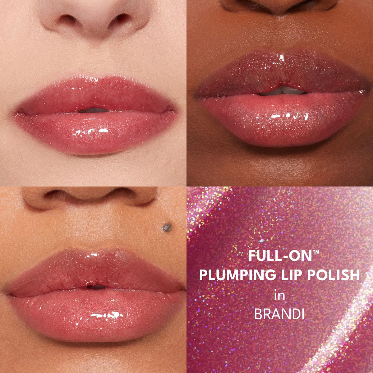 Buxom Full-On Plumping Lip Polish Brandi packaging
