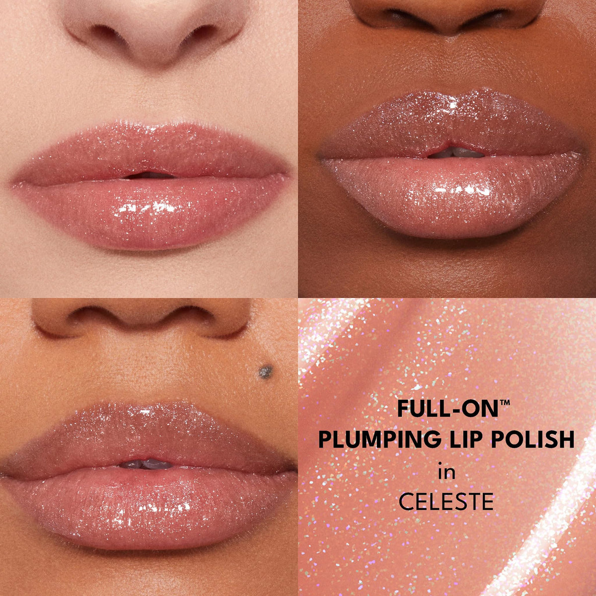 Buxom Full-On Plumping Lip Polish Celeste packaging