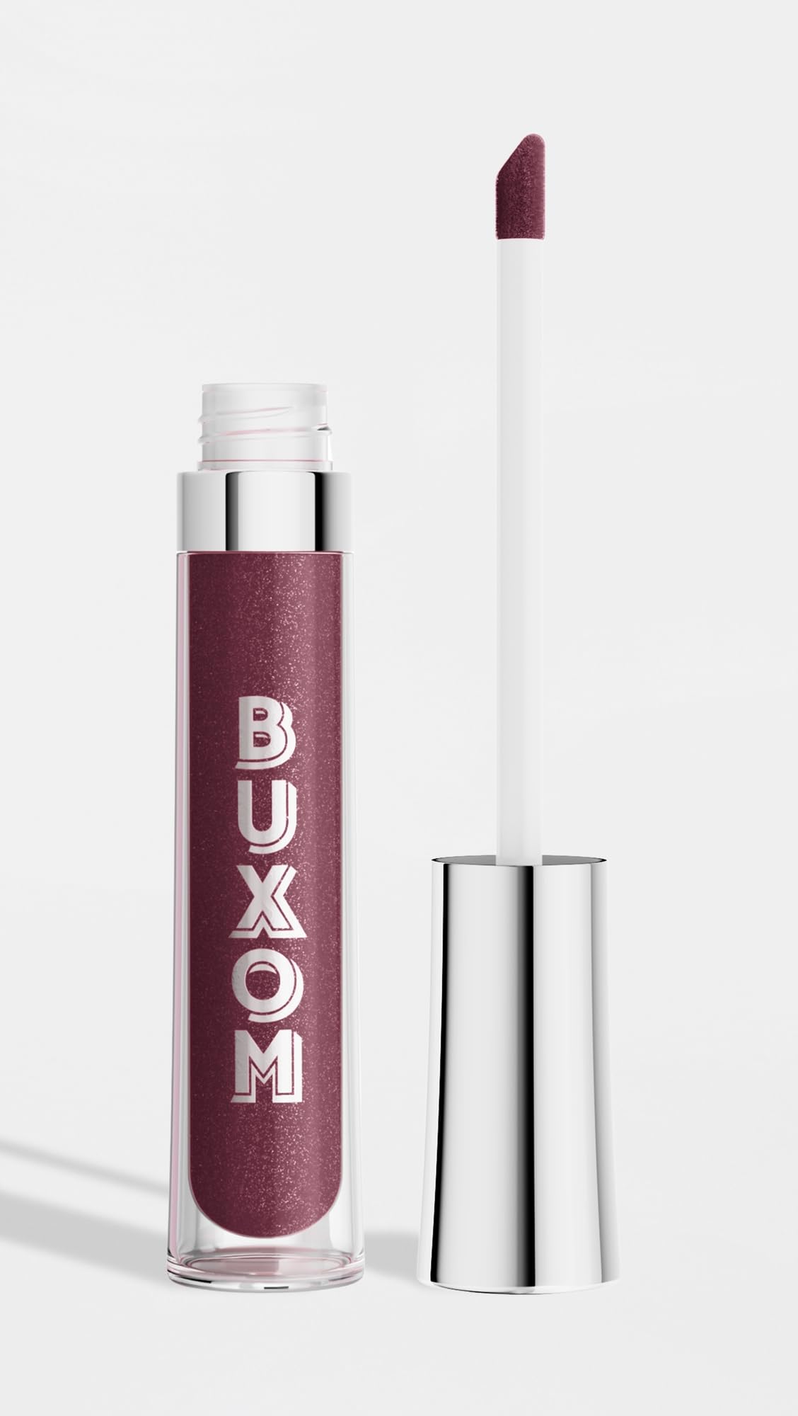 Buxom Full-On Plumping Lip Polish Gloss AH Dolly Deep applicator close-up