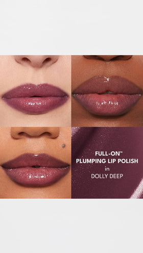 Buxom Full-On Plumping Lip Polish Gloss AH Dolly Deep packaging