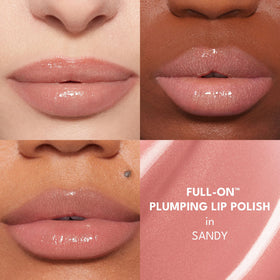 Buxom Full-On Plumping Lip Polish Sandy packaging