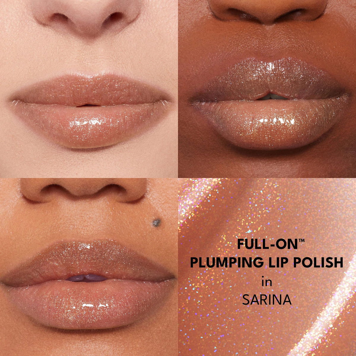 Buxom Full-On Plumping Lip Polish Sarina packaging