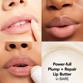 Buxom Lip Butter Balm swatch on skin