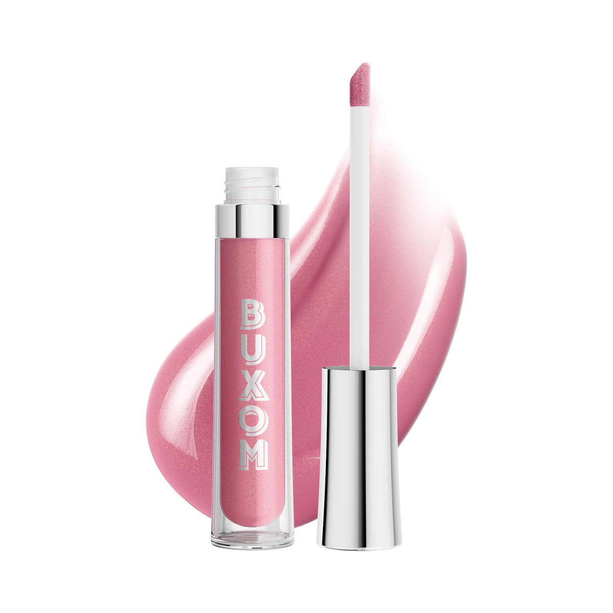 Buxom Mini Full-On Lip Polish SOPHIA front view with shimmering finish