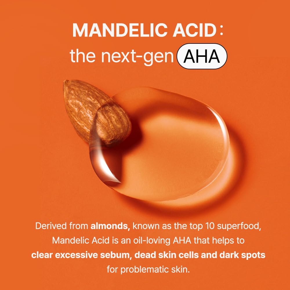 BY WISHTREND Mandelic Acid Toner in hand