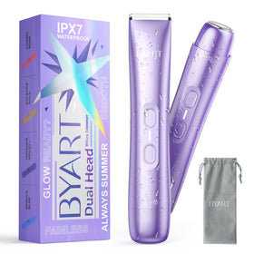 BYART 2-in-1 Dual Head Bikini Trimmer front view