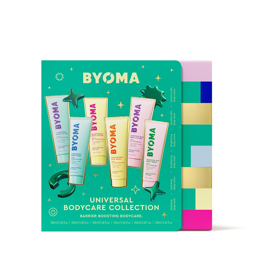 BYOMA Body Care Trial and Travel Kit 6-Piece Set front view