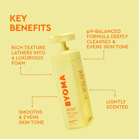 BYOMA Brightening Body Wash packaging