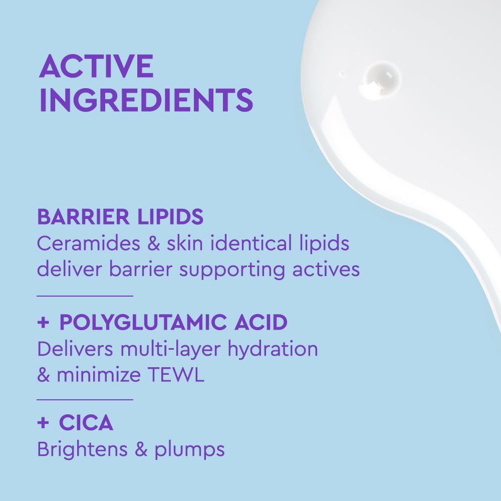 BYOMA Hydrating Milky Toner with ingredients display