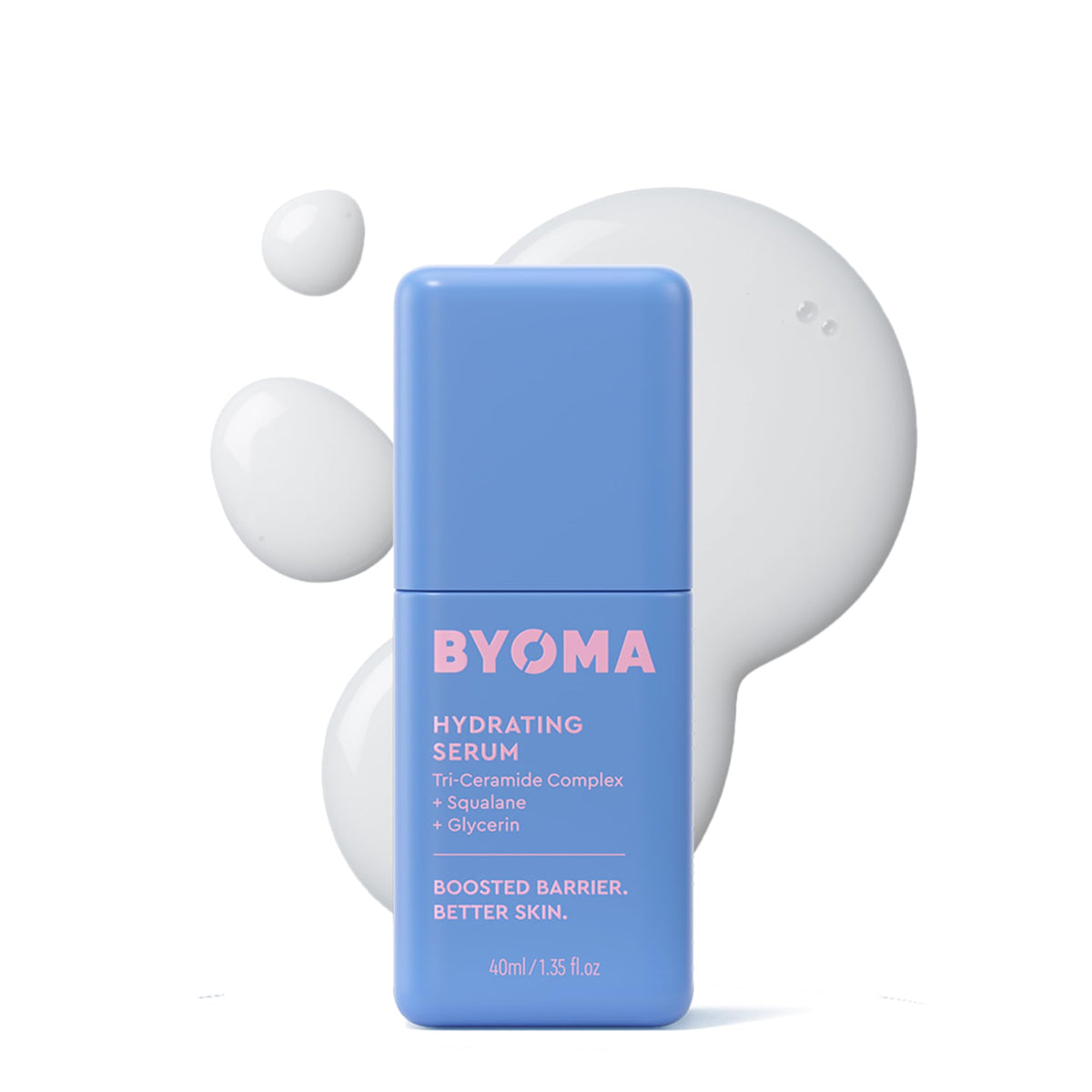 BYOMA Hydrating Serum front view with new packaging