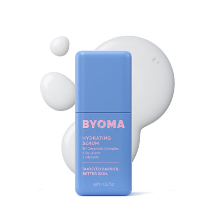 BYOMA Hydrating Serum front view with new packaging