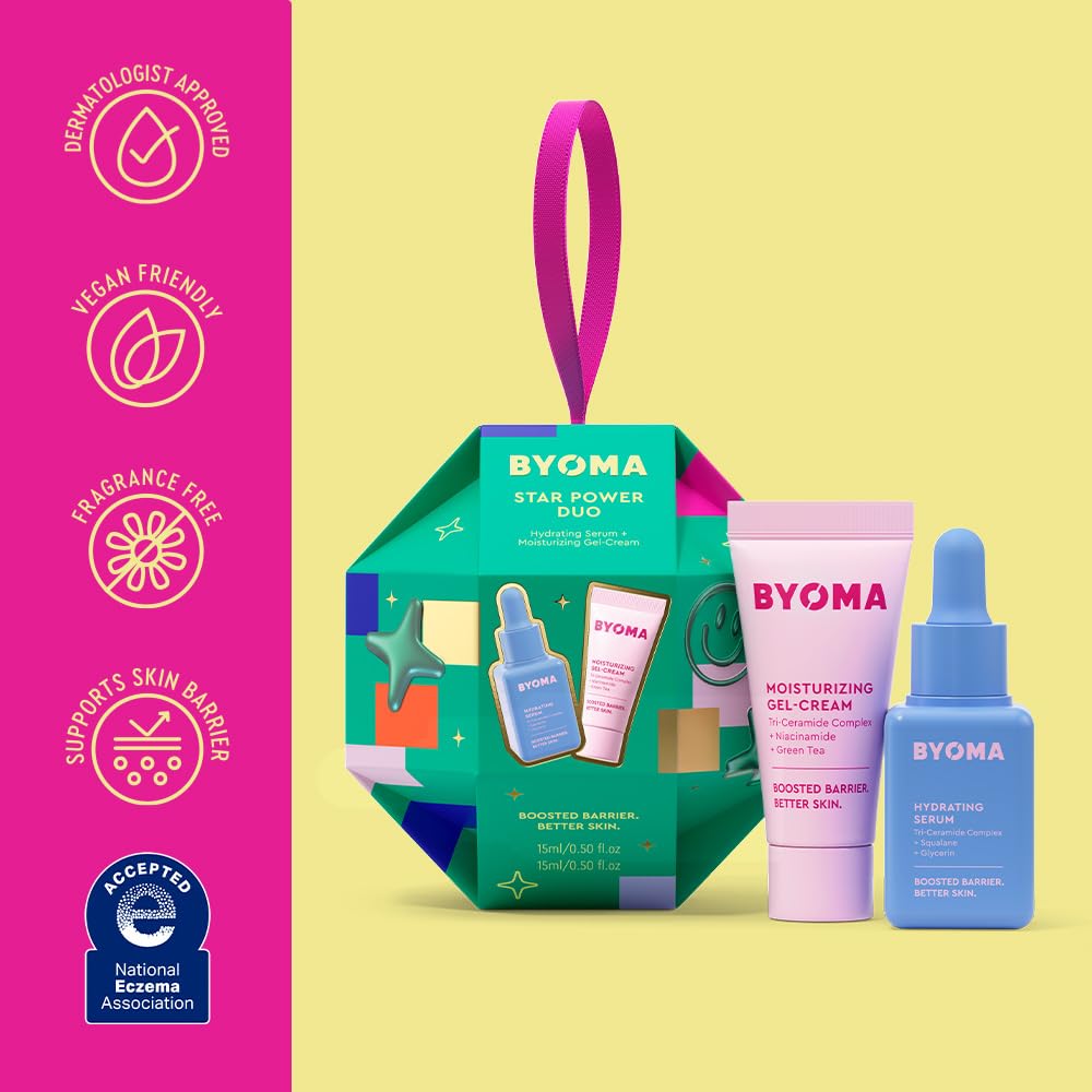 BYOMA Hydrating Serum texture on hand