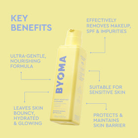 BYOMA Milky Moisture Cleanser bottle with packaging