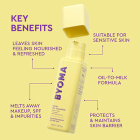 BYOMA Milky Oil Cleanser packaging and label